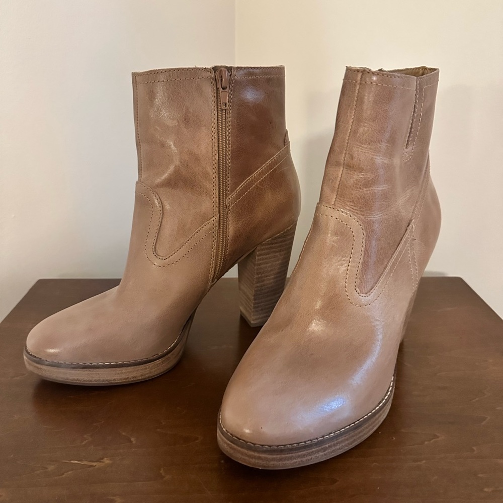 Lucky Brand heeled boots- Brand new, never worn!!